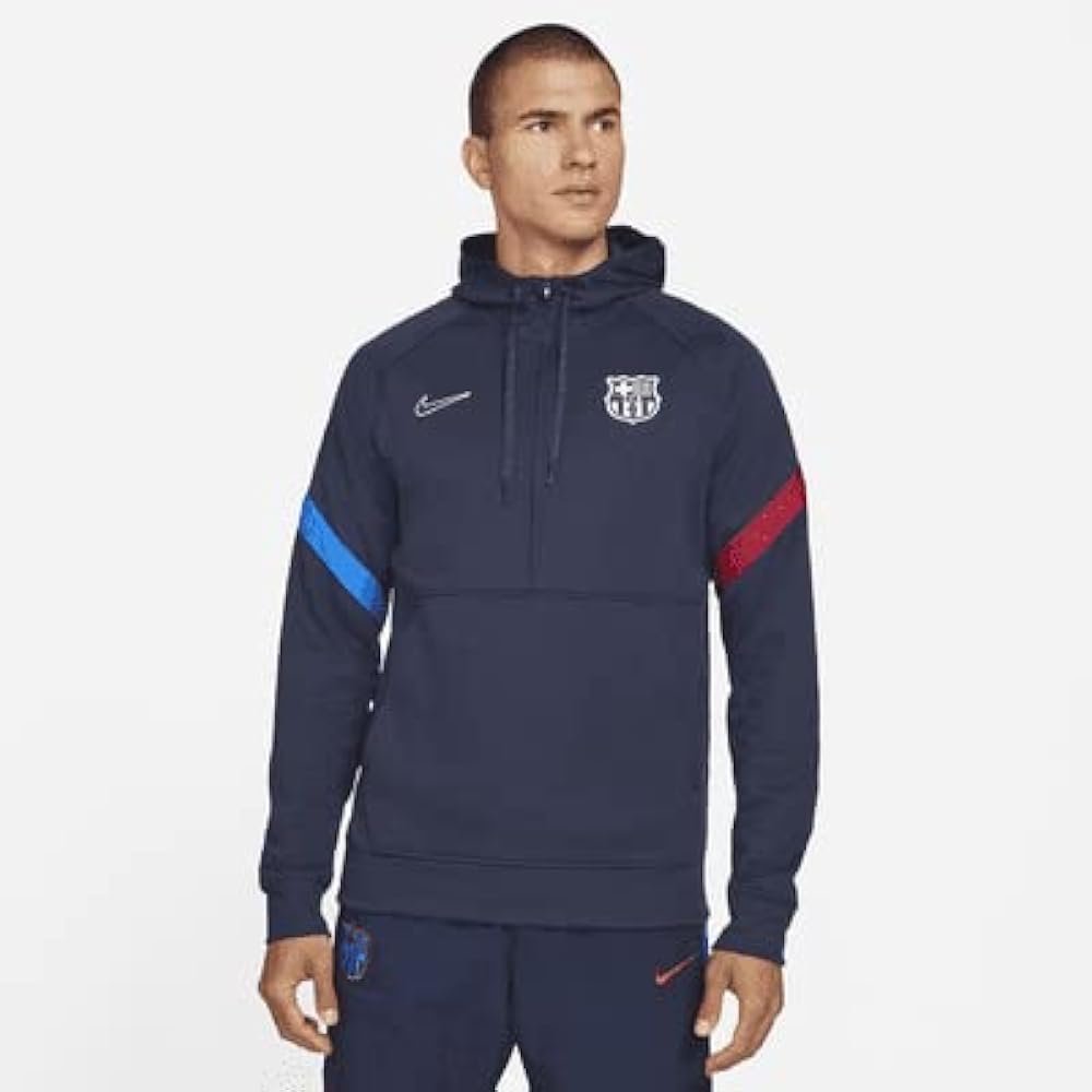 Amazon.co.jp: NIKE ナイキ FC バルセロナ メンズ 1/2ジップ サッカー